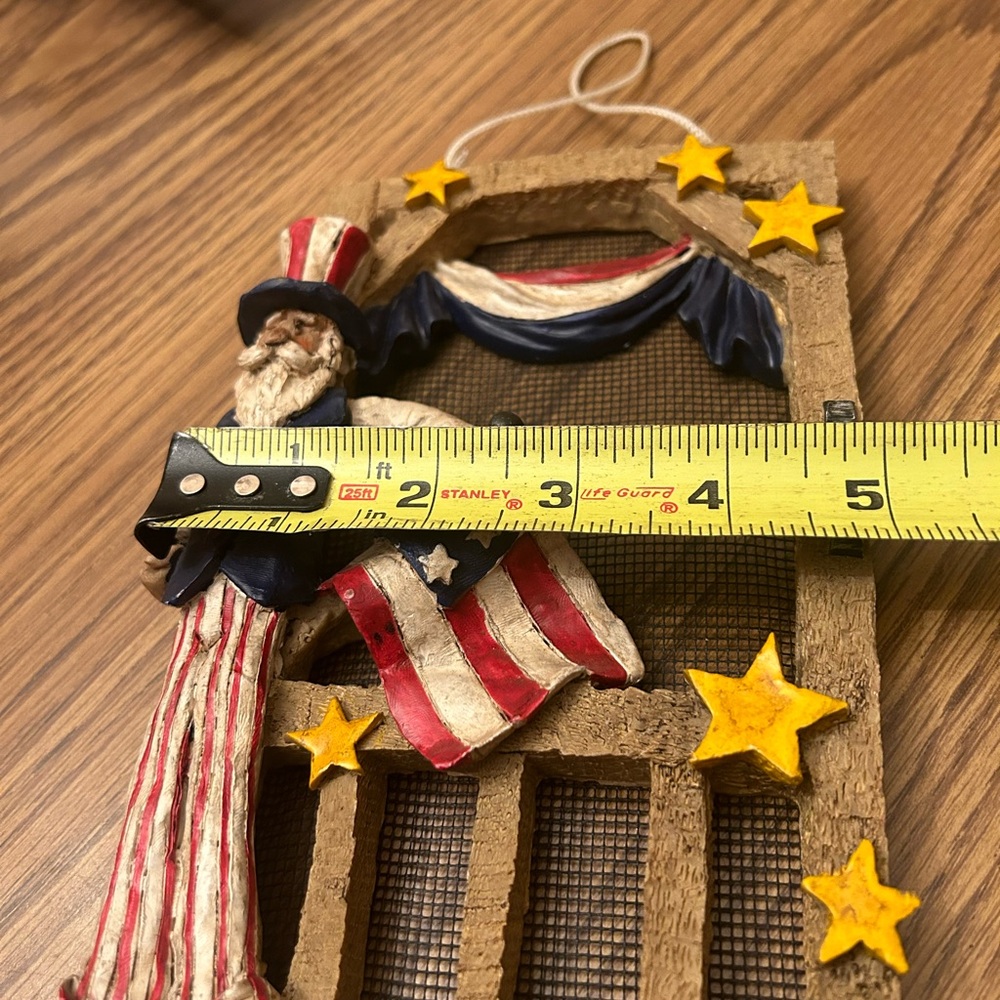 Patriotic home decor - uncle sam - Flag USA RED WHITE & BLUE - wall decor - Picture 5 of 7